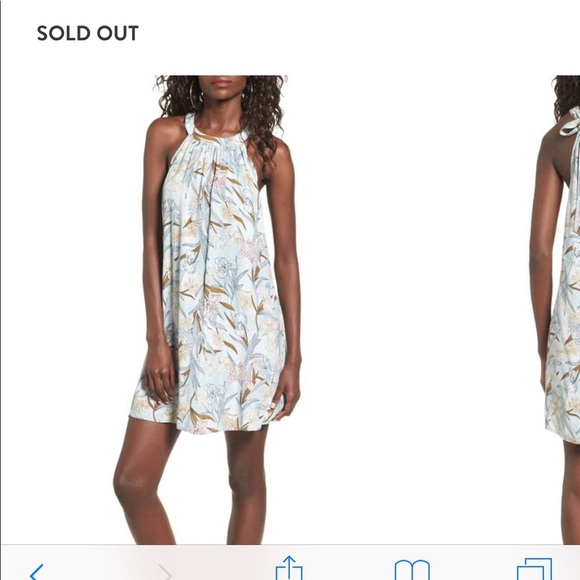 bp Dresses & Skirts - Bp print halter dress, size small